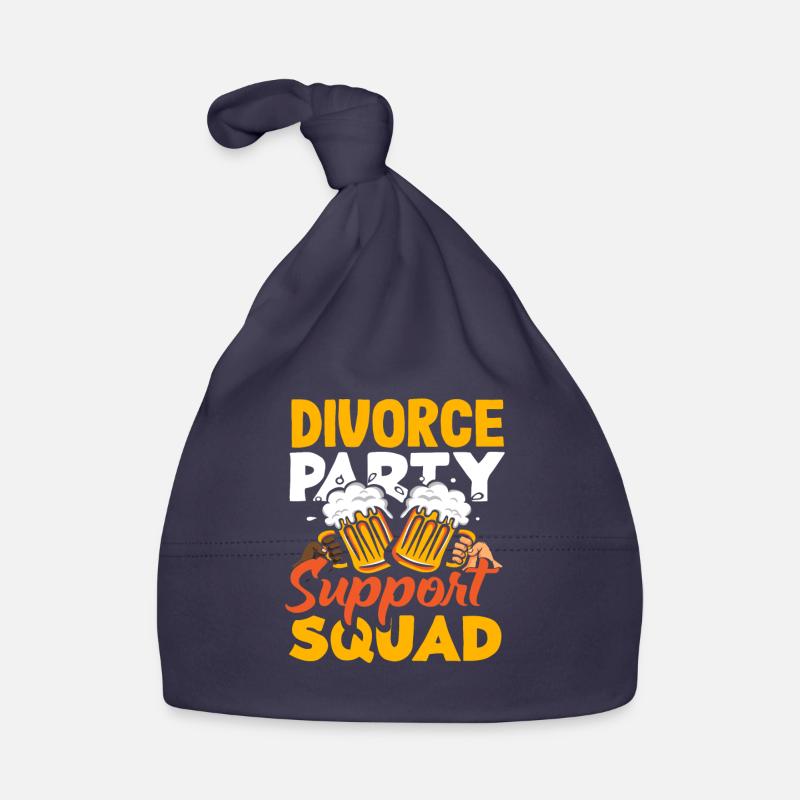 Divorce Party Support Command Divorce Organic Baby Cap