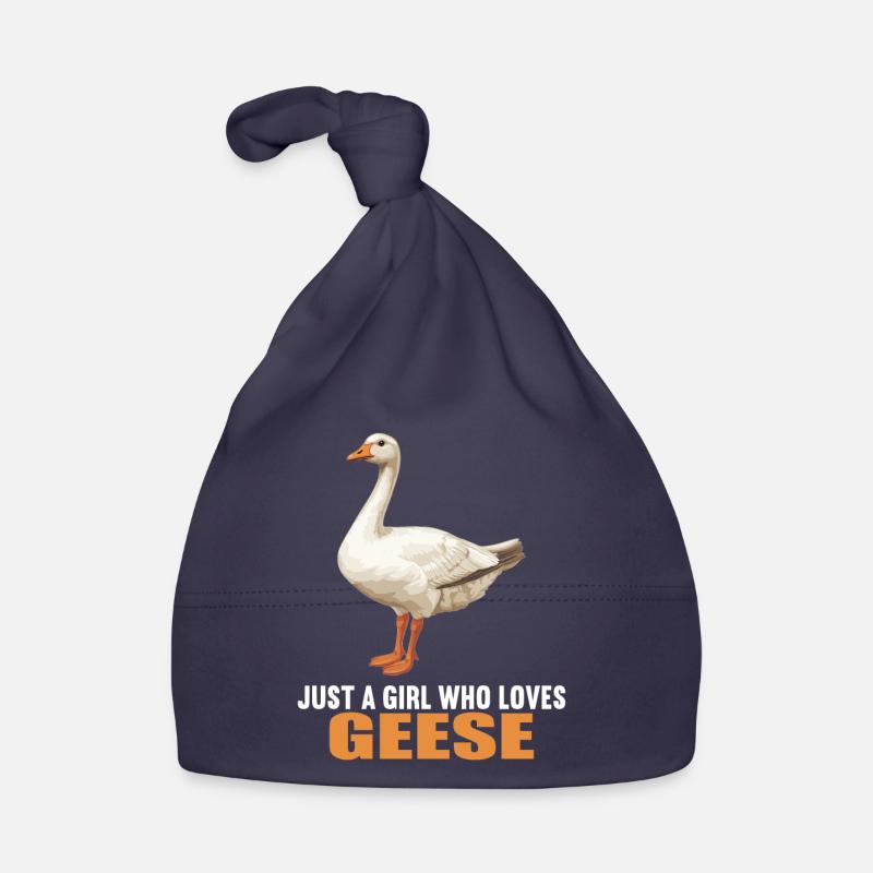 geese goose Organic Baby Cap