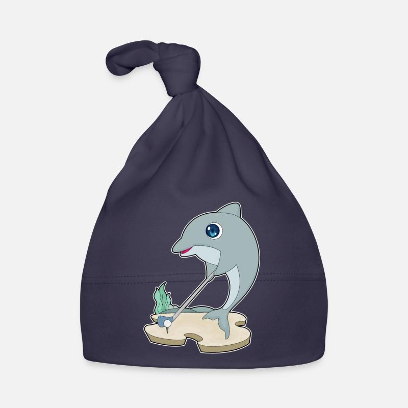 Delfin Golf Golfschläger Baby Bio-Mütze