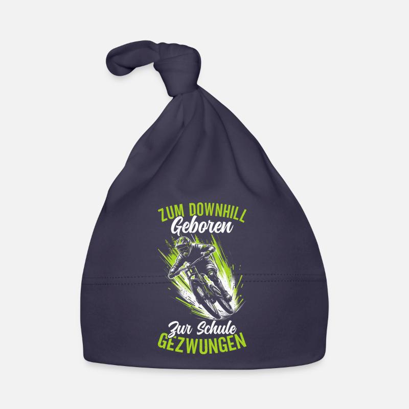 Mountain bikers, MTB lovers, cycling Organic Baby Cap