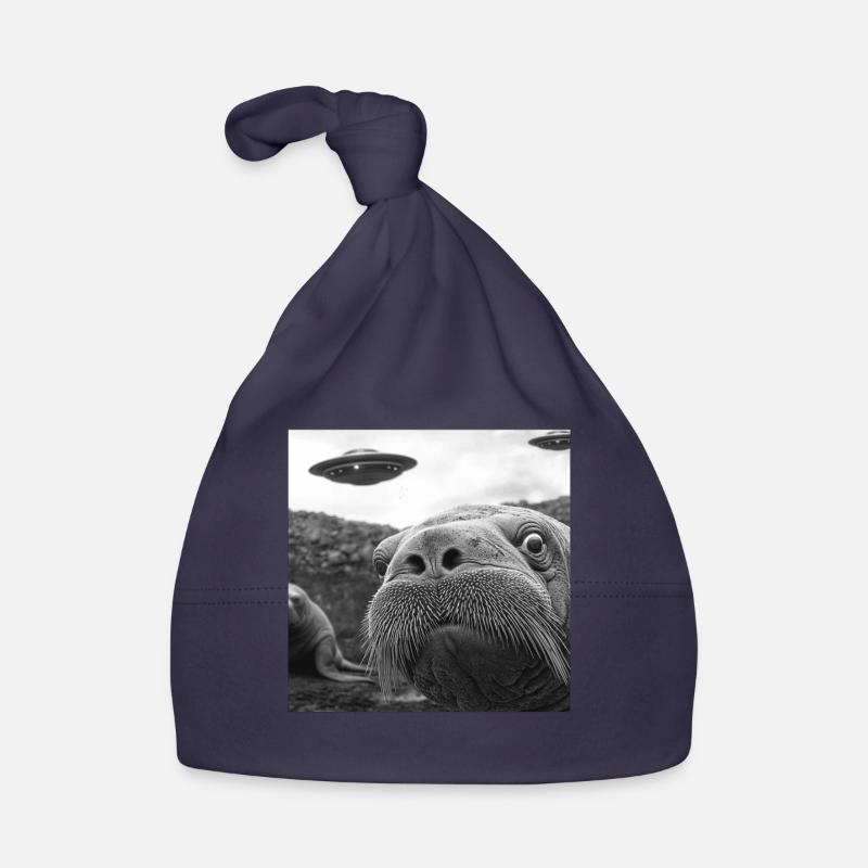 Walross Baby Bio-Mütze