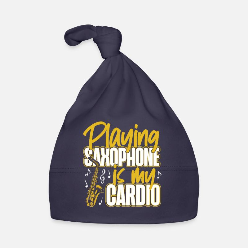 Saxophone Jouer du saxophone, c’est mon Bonnet bio Bébé