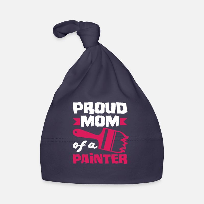 Fière maman d’un peintre Bonnet bio Bébé
