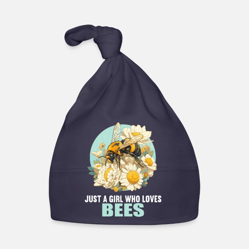 Bienen Biene Baby Bio-Mütze