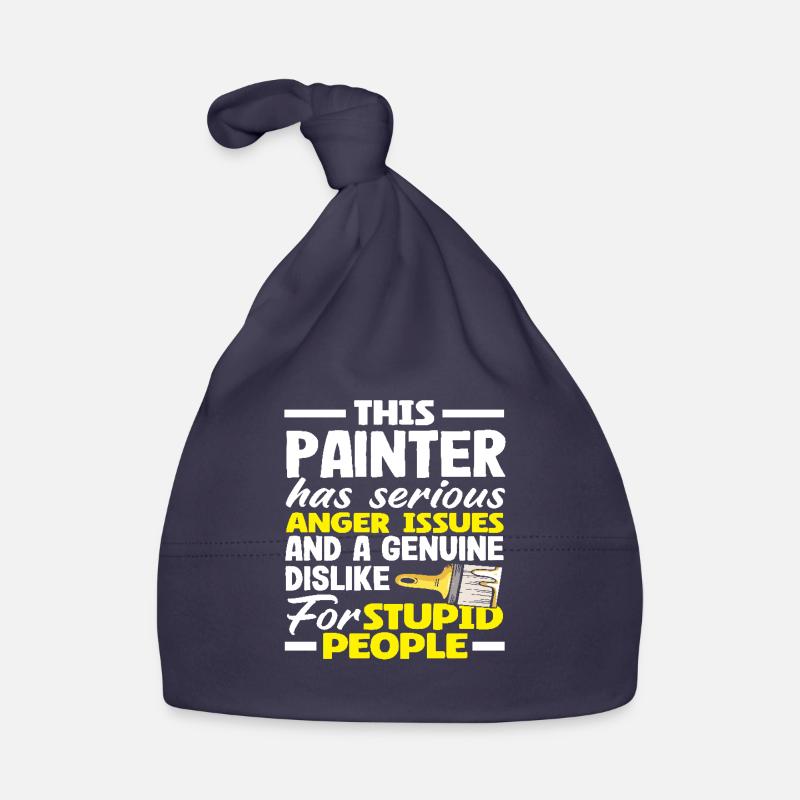 Ce peintre a de sérieux problèmes de colère Bonnet bio Bébé