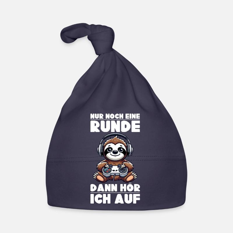 Nur Noch Eine Runde Dann Hör Ich Auf Faultier Baby Bio-Mütze