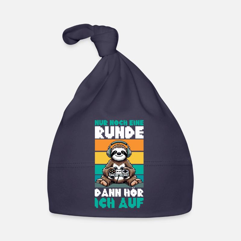 Nur Noch Eine Runde Dann Hör Ich Auf Faultier Baby Bio-Mütze
