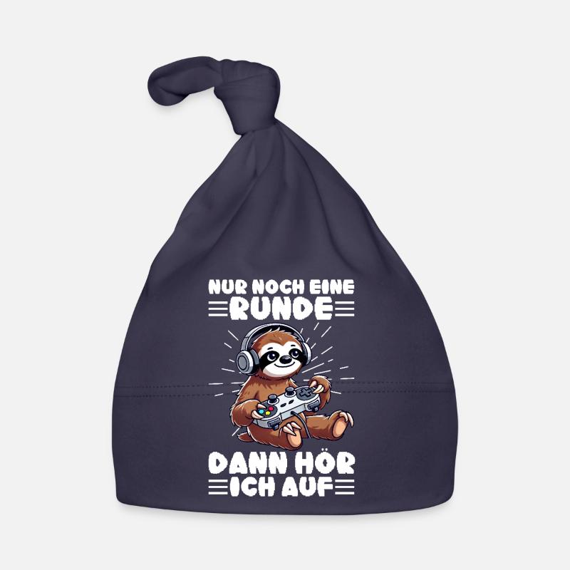 Nur Noch Eine Runde Dann Hör Ich Auf Faultier Baby Bio-Mütze