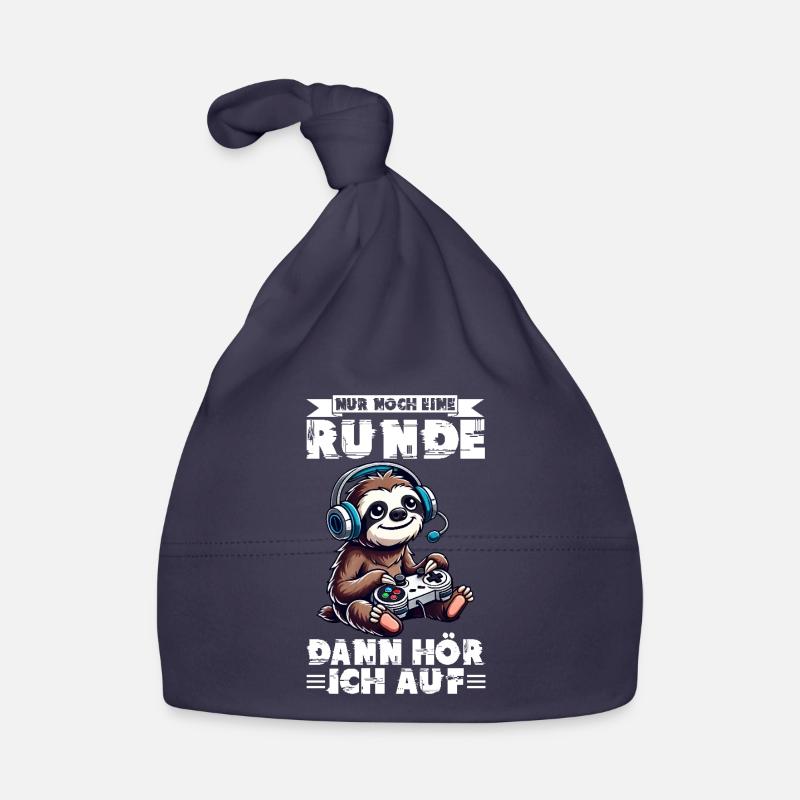 Nur Noch Eine Runde Dann Hör Ich Auf Faultier Baby Bio-Mütze
