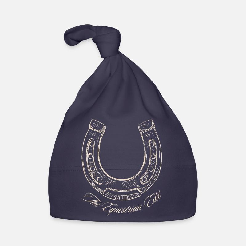 Fer à cheval L’Équitation Modifier Bonnet bio Bébé