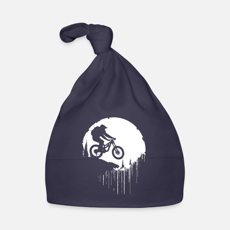 Mountain bikers Organic Baby Cap