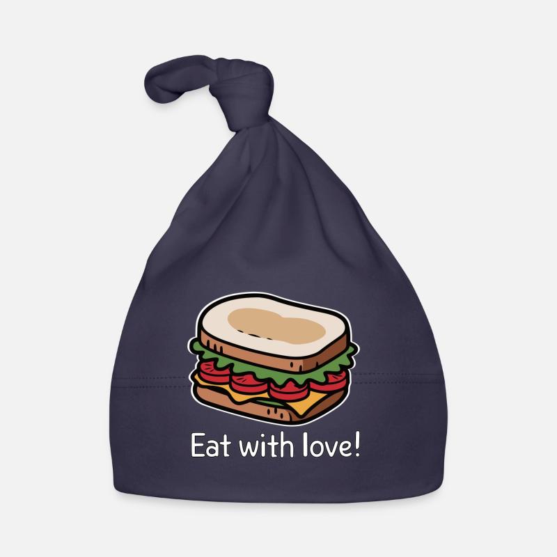 ESSEN SIE MIT LIEBE Baby Bio-Mütze