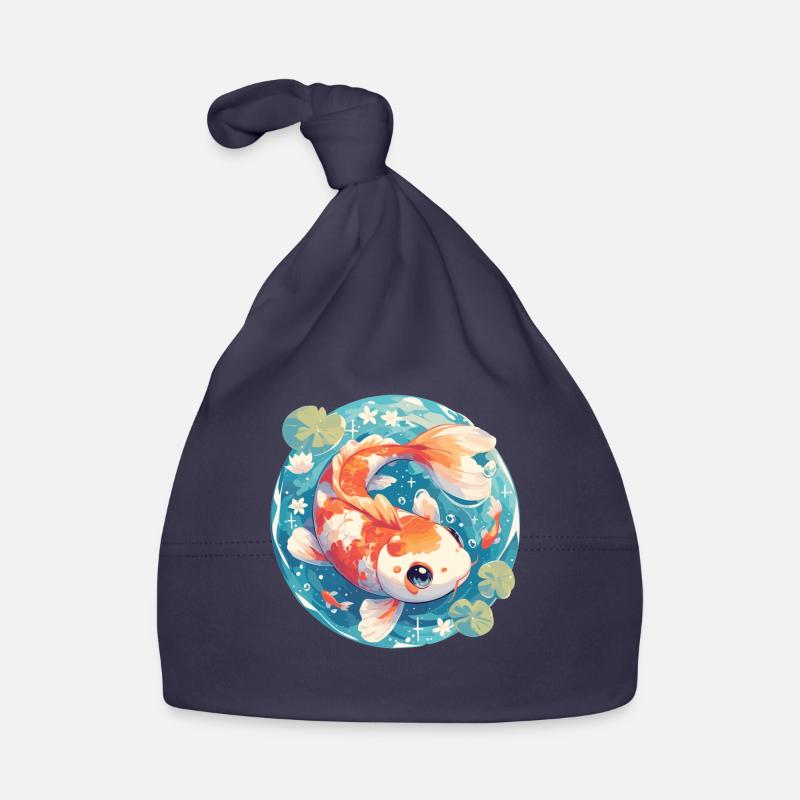 Koi Koi Carp Organic Baby Cap