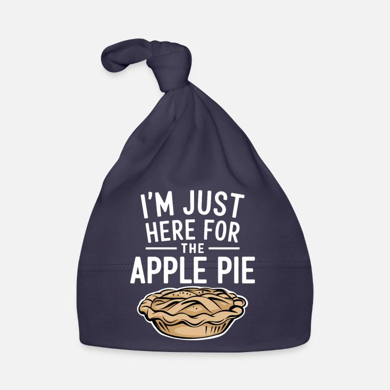 Apple Pie Saying Funny Apple Pie Gift Organic Baby Cap