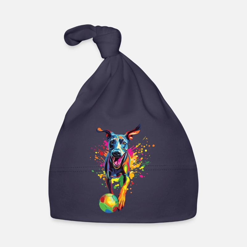 Windhund Baby Bio-Mütze