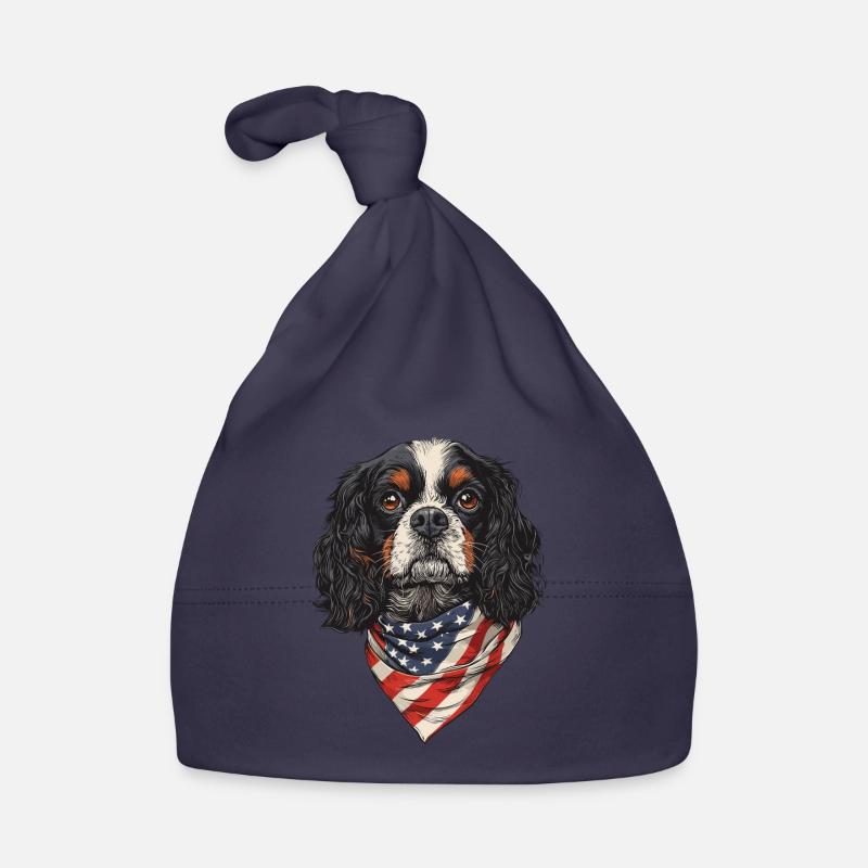 Cavalier King Charles Baby Bio-Mütze