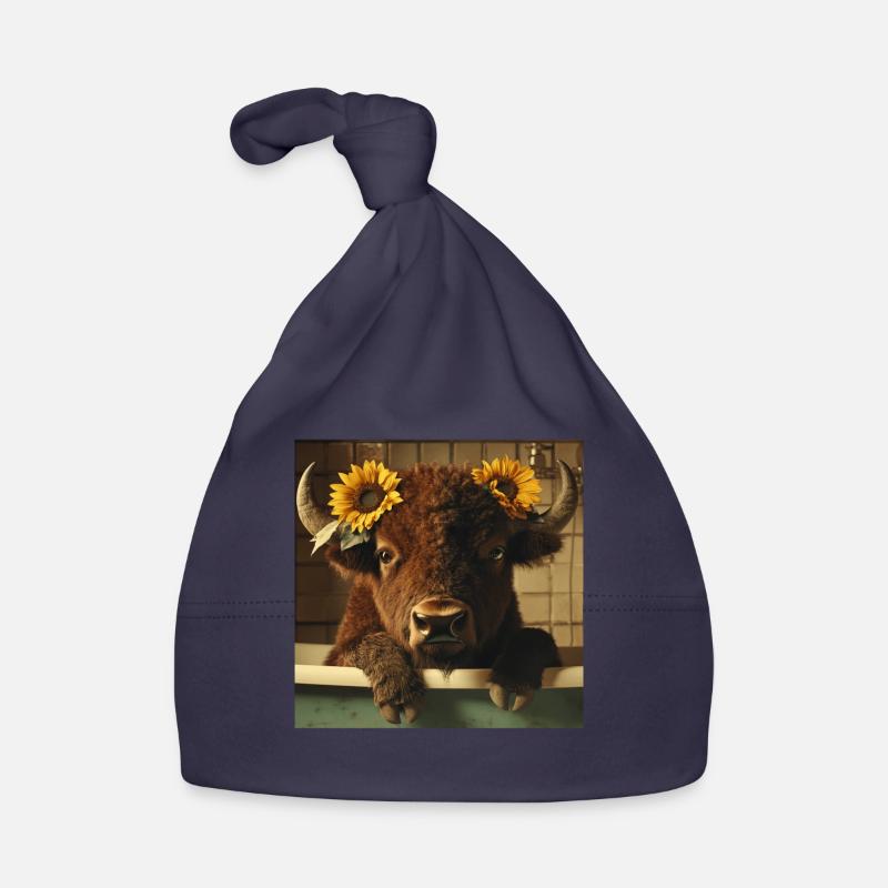 Bison Baby Bio-Mütze