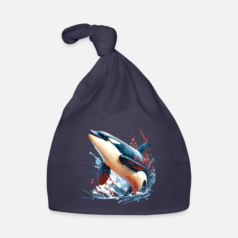 Orque Épaulard Bonnet bio Bébé