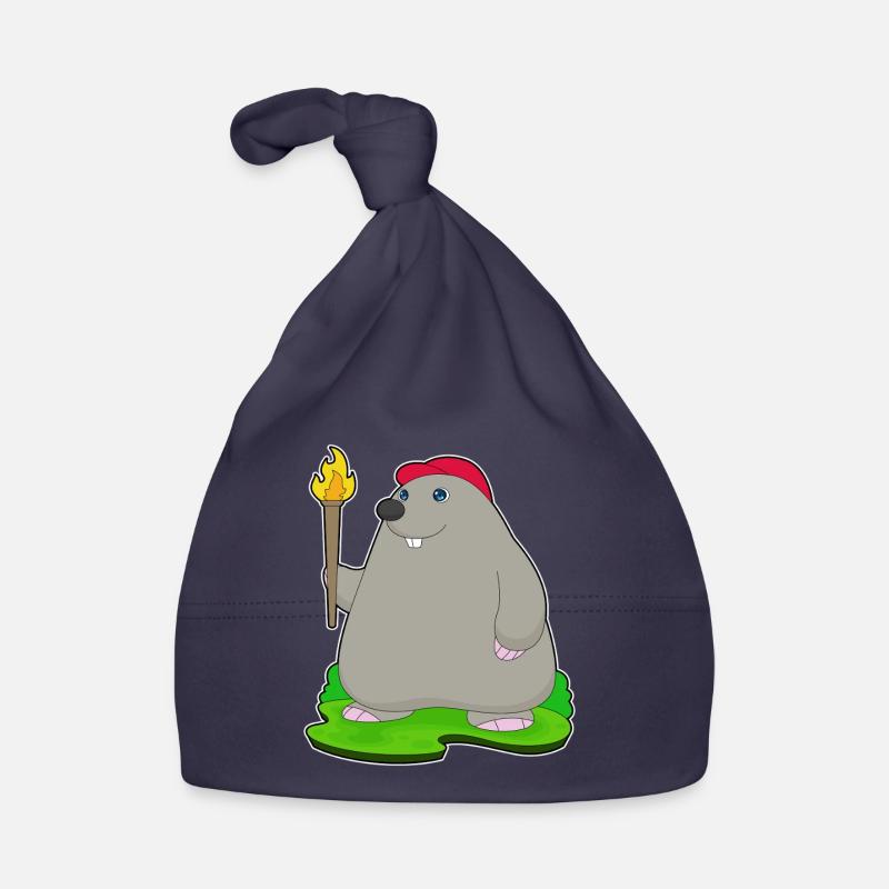 Mole Torch Organic Baby Cap