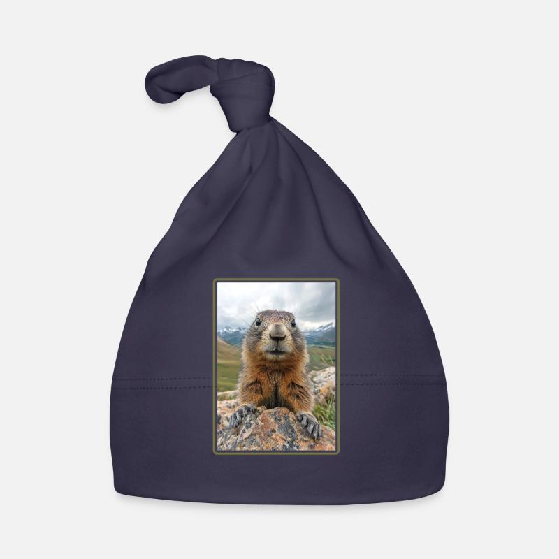 Marmottes Marmottes Bonnet bio Bébé