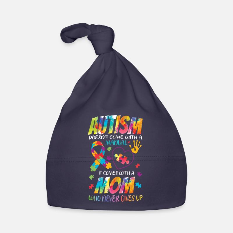 Autism doesn't come with a guide Organic Baby Cap