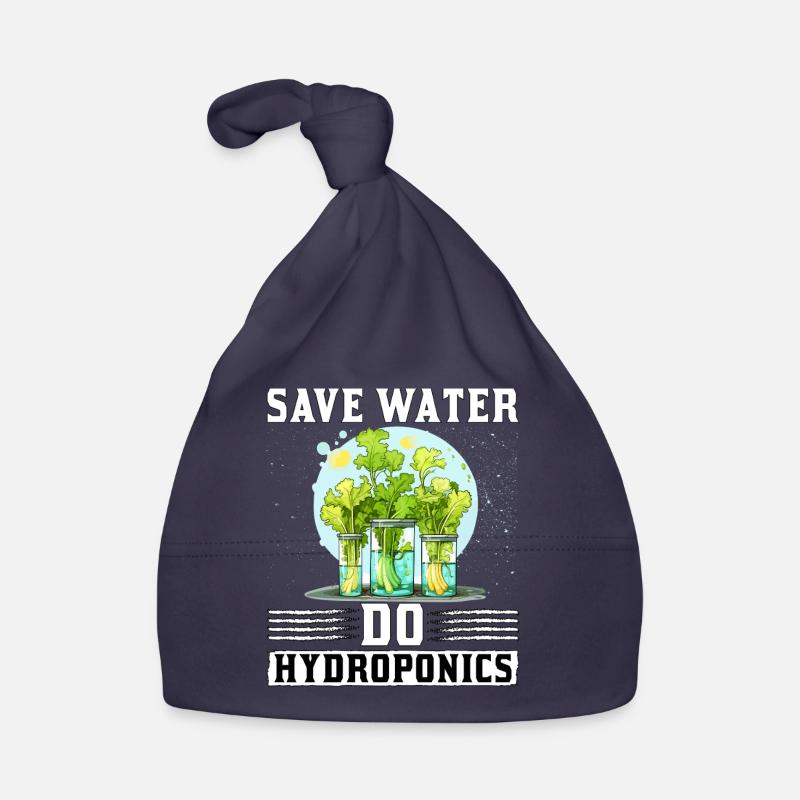 Save Water do Hydroponics Organic Baby Cap
