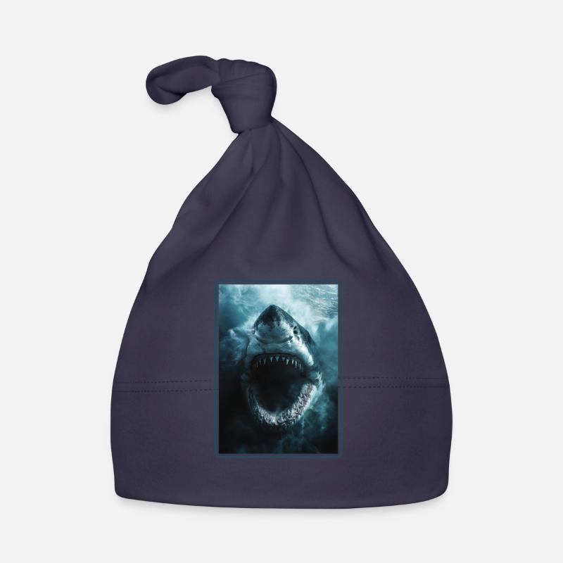 Grands requins blancs Grand requin blanc Bonnet bio Bébé
