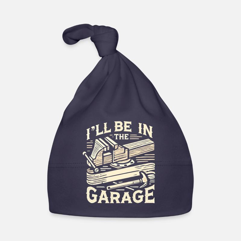 Ich werde in der Garage sein Baby Bio-Mütze