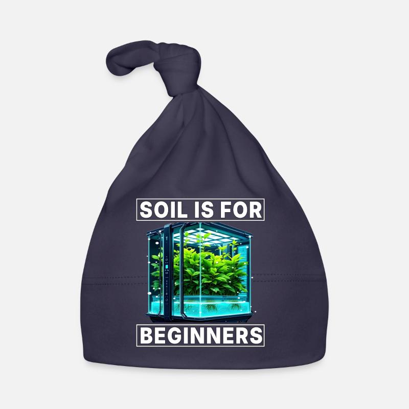 Soil is for Beginners Organic Baby Cap