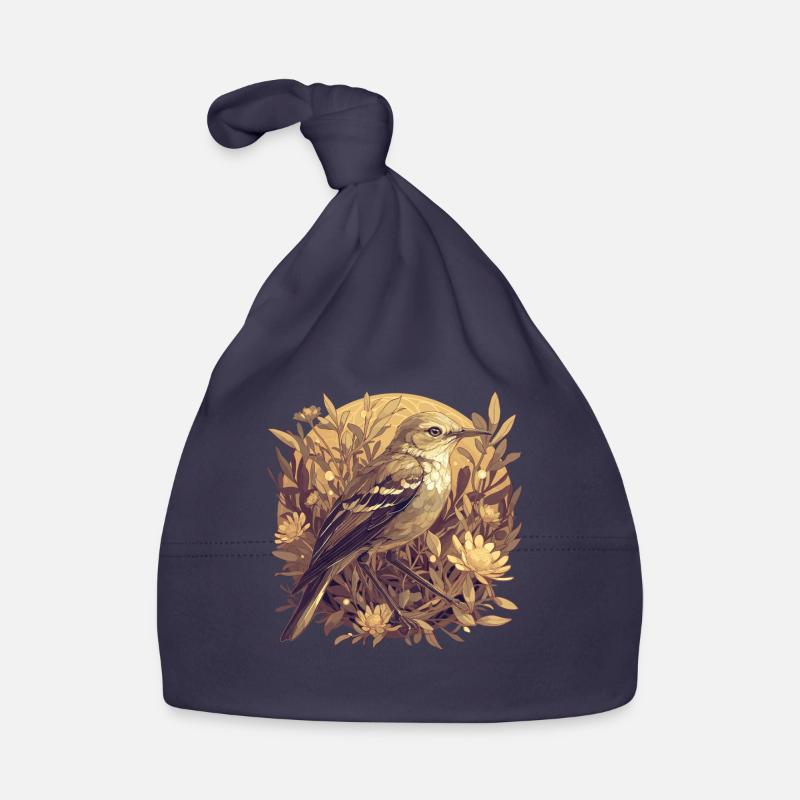 Oiseaux moqueurs Oiseaux moqueurs Bonnet bio Bébé