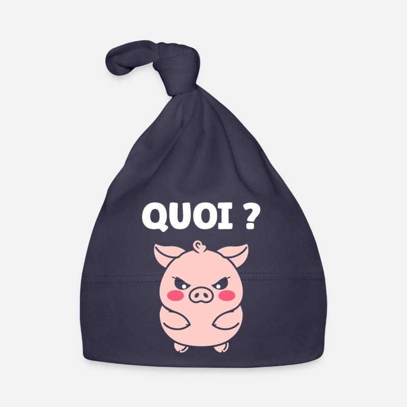 cochon Bonnet bio Bébé