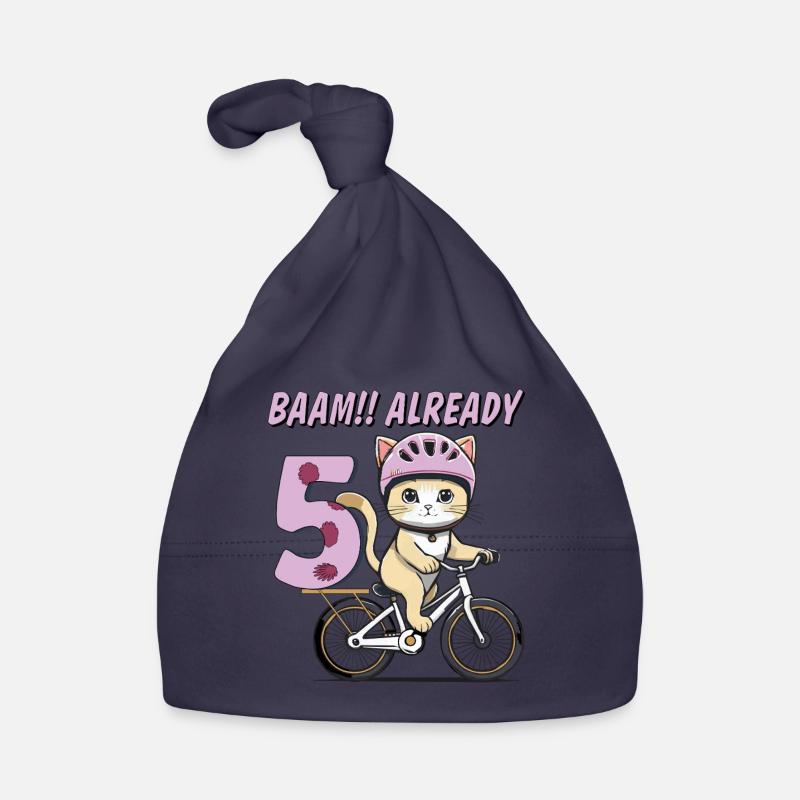 VÉLO CHAT BAAM !! DÉJÀ 5 Bonnet bio Bébé