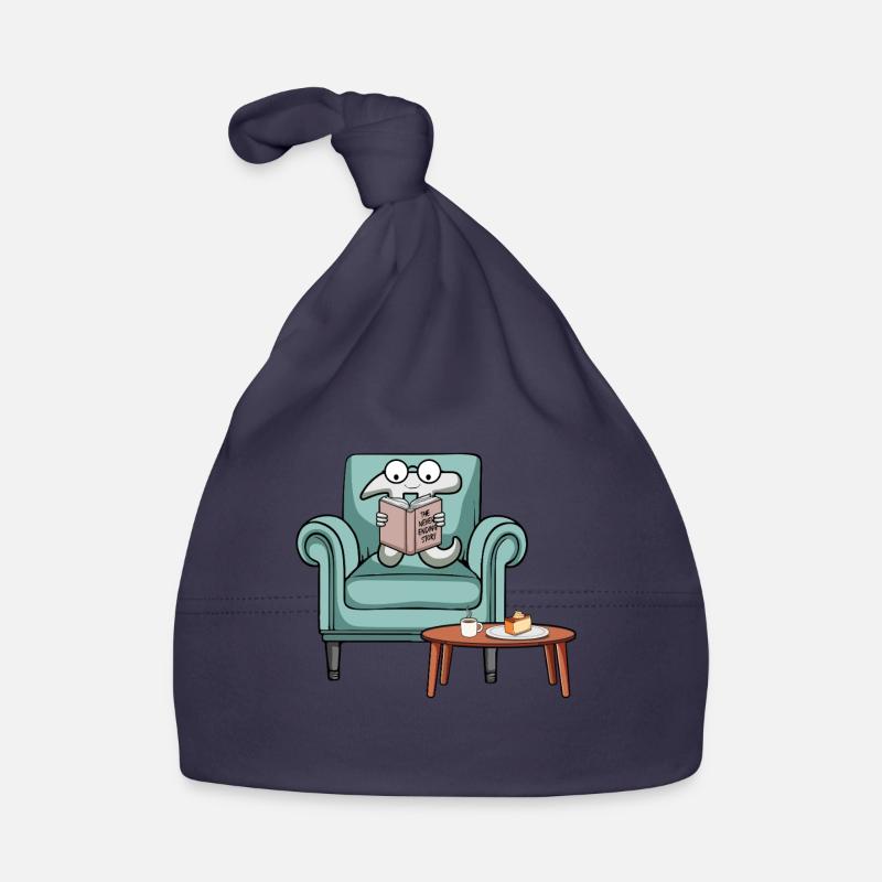 Gemütlicher Pi Tag Die Unendliche Geschichte - Baby Bio-Mütze - Navy