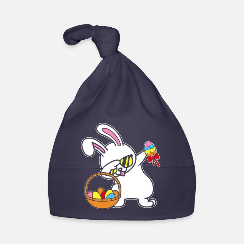 Dabbing Lapin de Pâques Lapin de Pâques Lapin Lapin Cadeau Bonnet bio Bébé