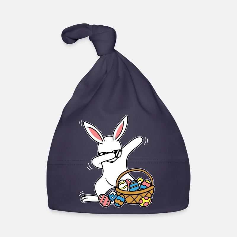 Dabbing Easter Bunny Easter Bunny Organic Baby Cap
