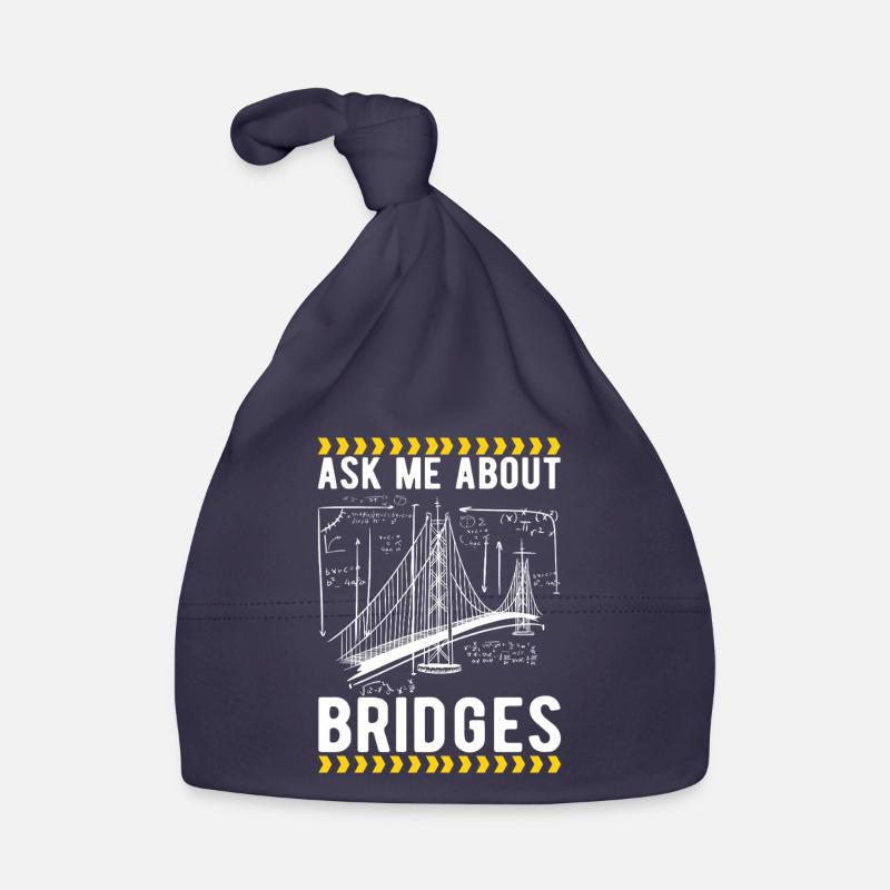 Ingénieur des ponts Construction de ponts Bonnet bio Bébé