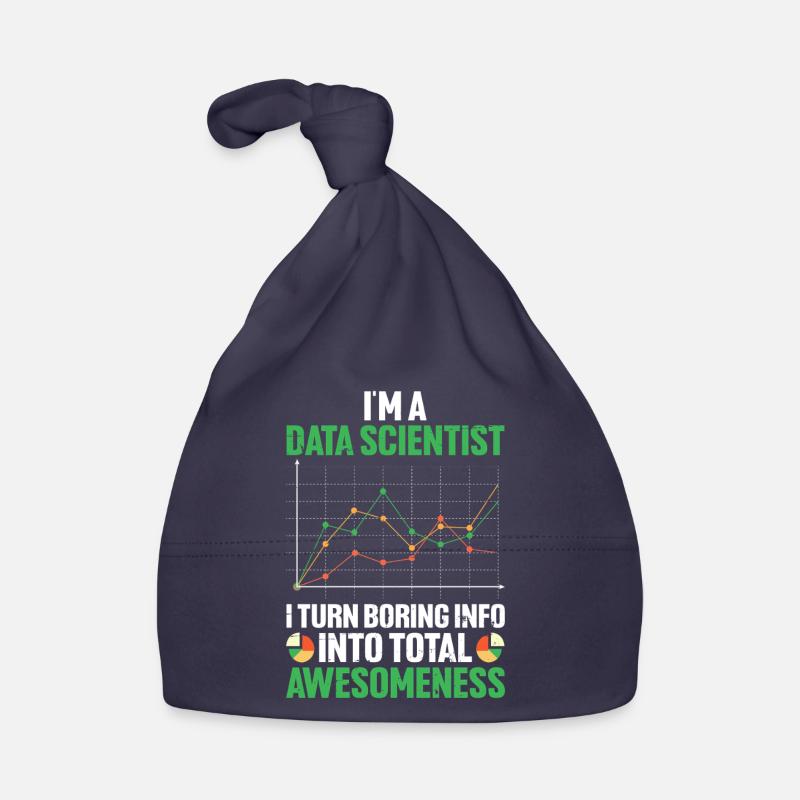 Im A Data Scientist Spreadsheet Funny Data Organic Baby Cap