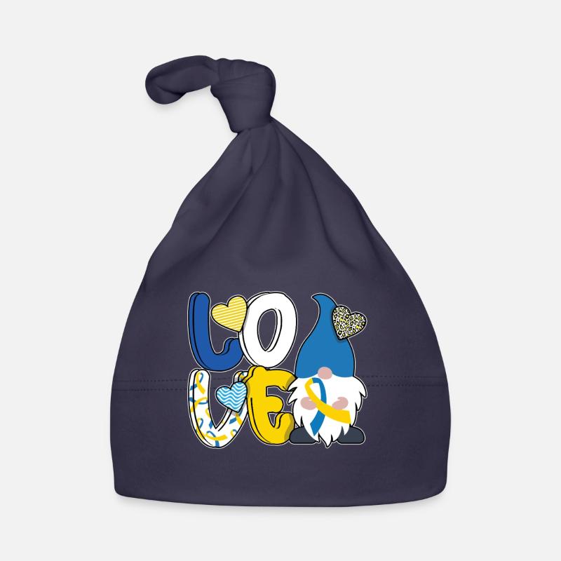 Love for Down Syndrome Support Organic Baby Cap