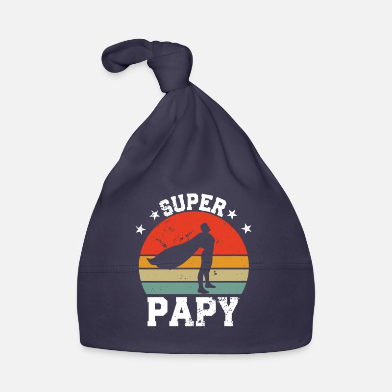 Super Papy Baby Bio-Mütze