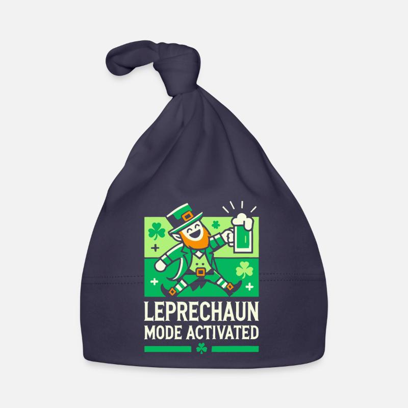 Le mode lutin active le plaisir de la Saint-Patrick Bonnet bio Bébé