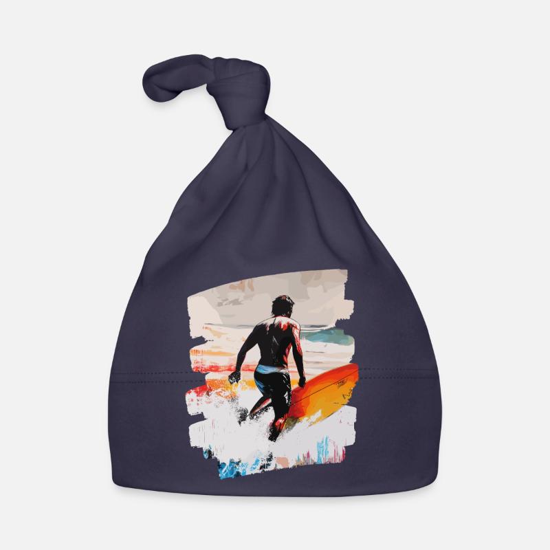 Surfeur Surf Planche de surf Surf Bonnet bio Bébé