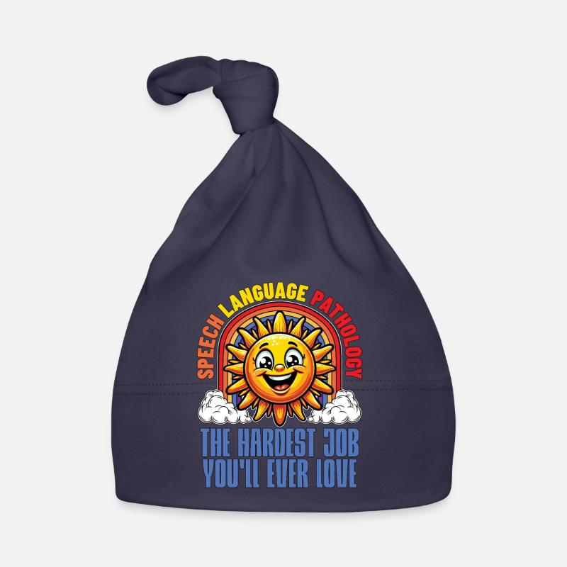 Speech Therapy Speech Language Physiotherapist Baby Bio-Mütze