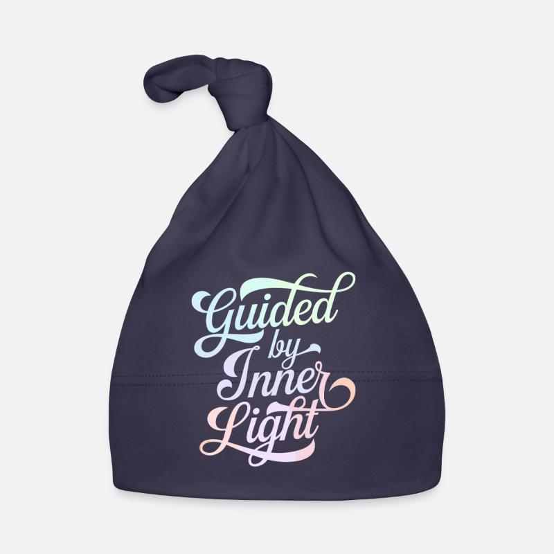 Guided by Inner Light Inspirational Organic Baby Cap