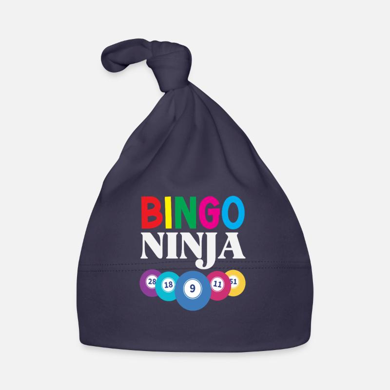 Bingo Ninja Enthusiast Mit Zahlen Baby Bio-Mütze