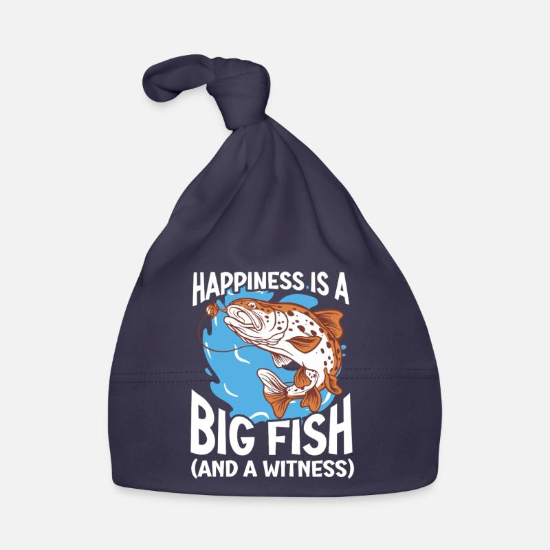 Conception de pêche Fish Lover Fisherman Bonnet bio Bébé