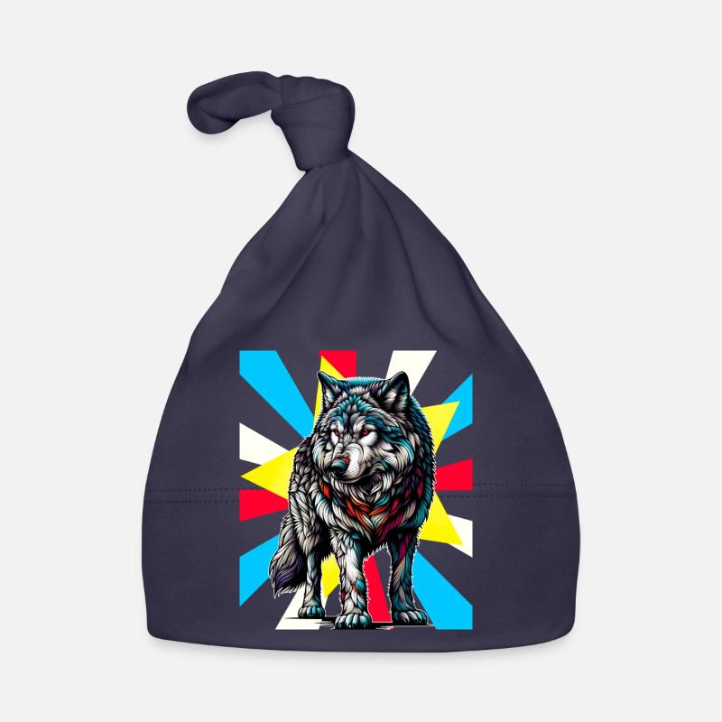 Loups Loups Tattoo Bonnet bio Bébé