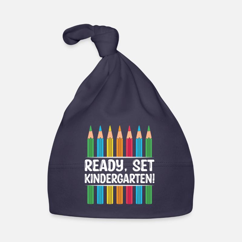Ready Set Maternelle Enseignant Élèves Bonnet bio Bébé