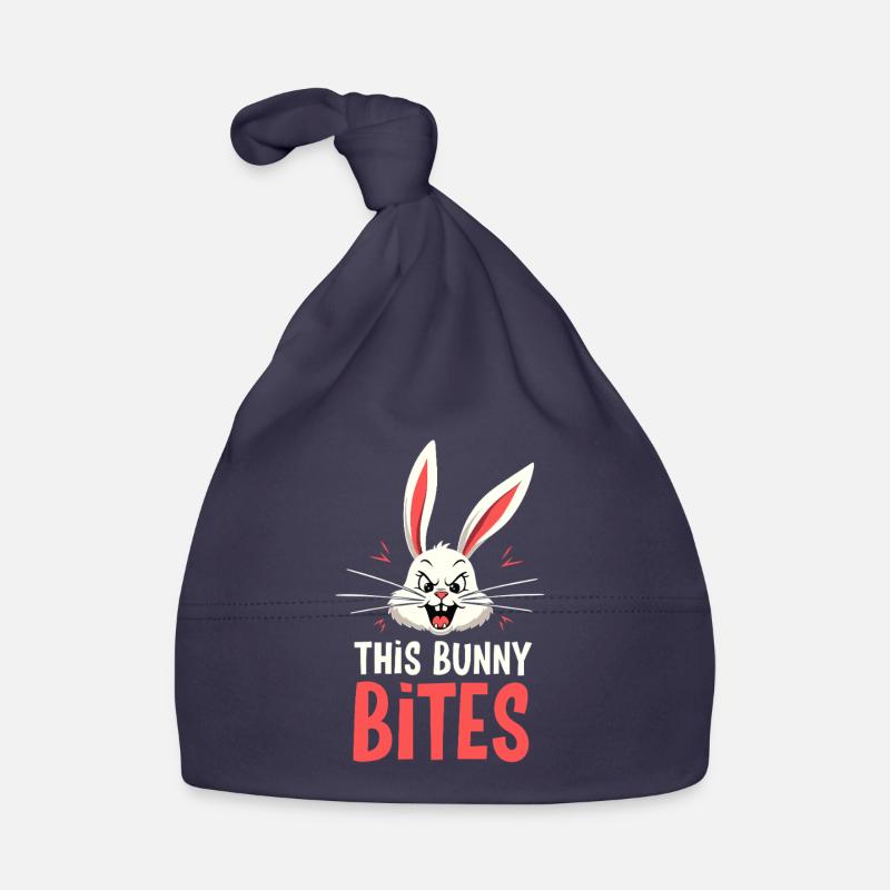 Lapin Conception d’animaux sarcastiques Bonnet bio Bébé