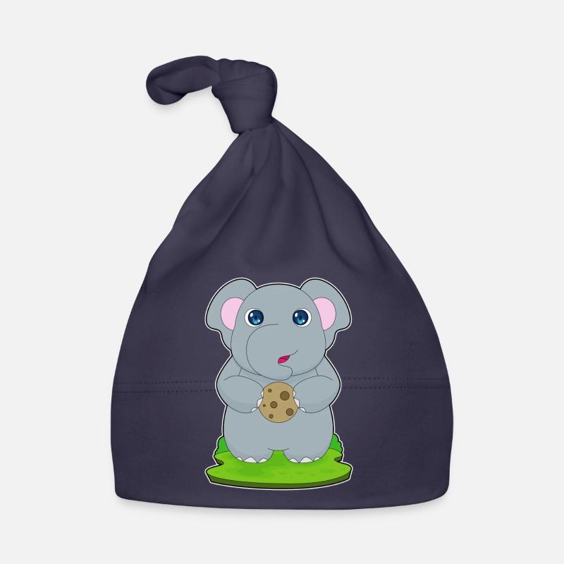 Elephant Cookie Organic Baby Cap