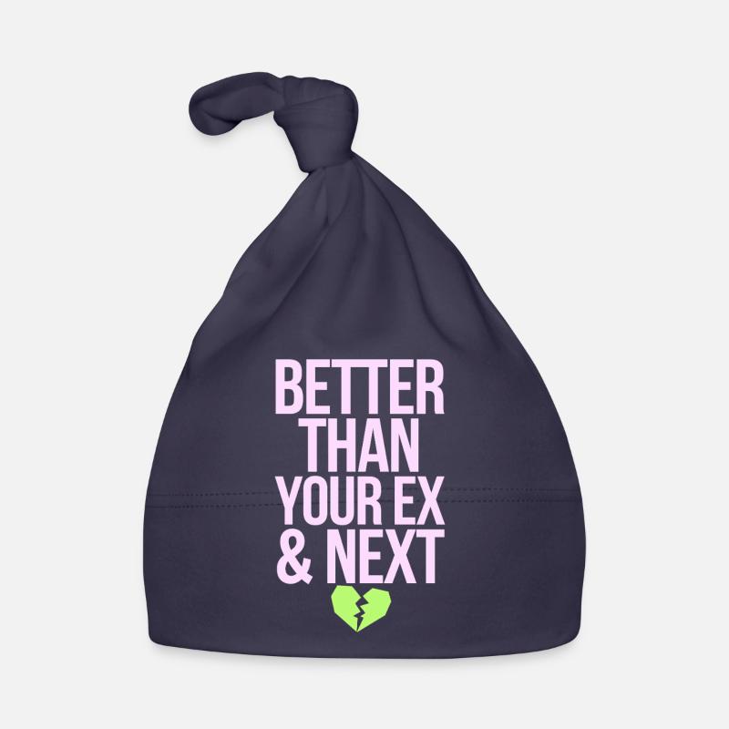 Better Than Your Ex & Next Breakup Single Party Organic Baby Cap
